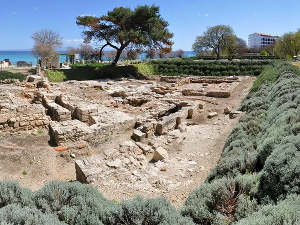 Ancient ruins in Kassandra